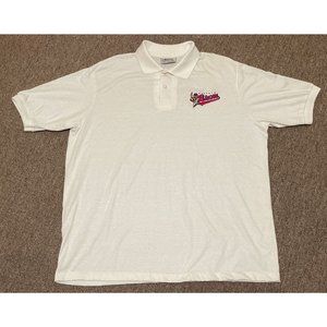 Vintage 80s XXL 2XL Buffalo Bisons MILB Minor League Baseball Polo T-Shirt USA